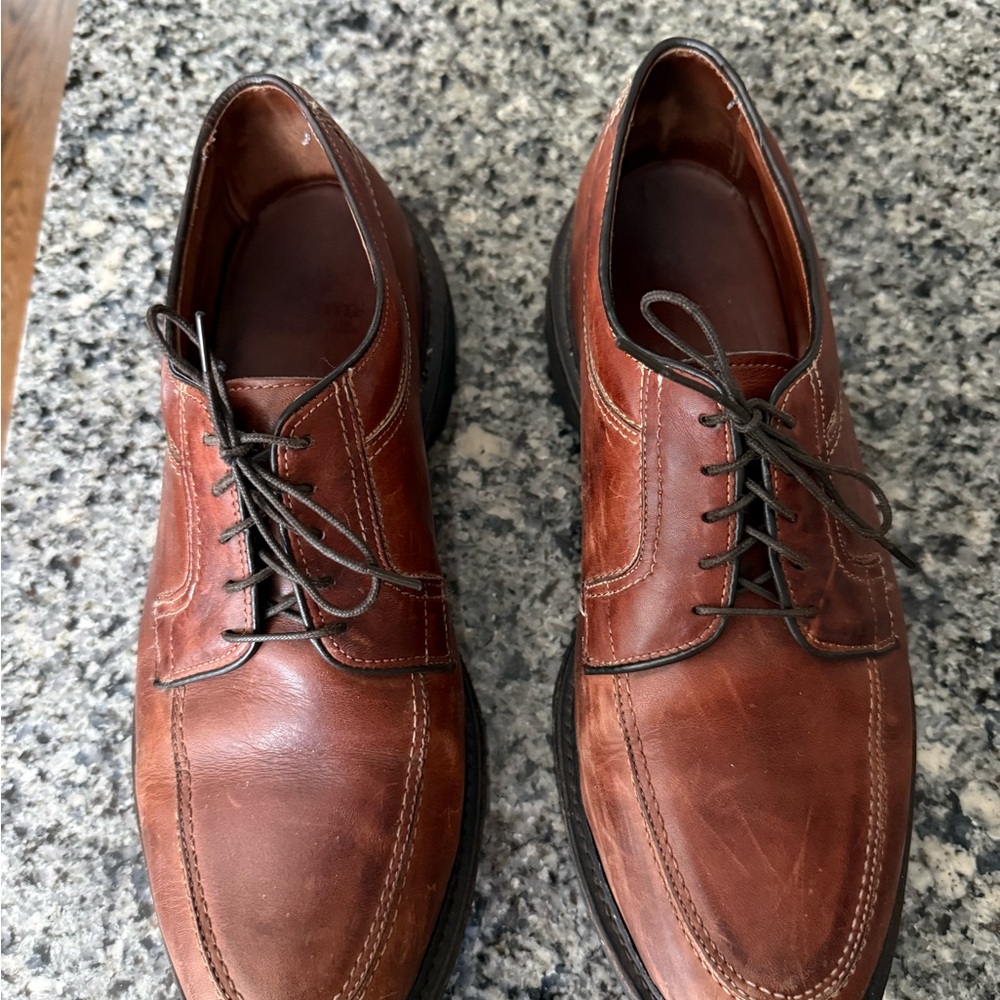 Allen Edmonds Brown Leather Oxfords